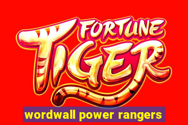 wordwall power rangers